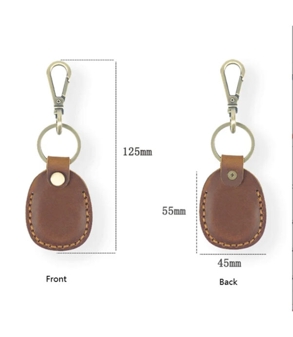 A gift that lasts! Our Personalized Genuine Leather AirTag Holder is hand-stitched for superior quality and designed for anyone who loves luxury, function, and personalization. #LuxuryGifting #AirTagKeyFob #HandcraftedLeather #PersonalizedCarry #MinimalistGiftIdeas #StylishAccessories #LeatherLove #GiftForTechLovers