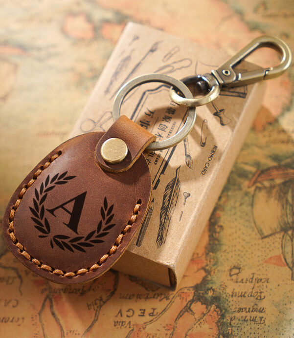 Upgrade your AirTag game with our Genuine Leather Hand-Stitched Keychain. Personalized for you, this rugged key fob case adds protection and style to your everyday carry. #KeychainEssentials #LuxuryLeather #AirTagCoverCase #GiftForHimAndHer #PersonalizedLuxury #MinimalistFashion #EverydayCarry2025 #CowhideKeyFob
