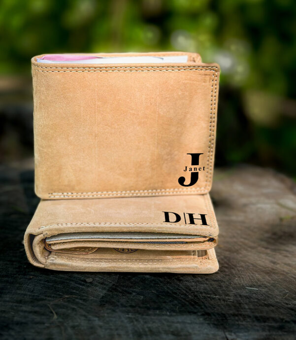 Sleek, secure, and custom—this camel leather wallet features RFID protection and a clever AirTag pocket. Personalized for the perfect birthday or anniversary gift for him. #SmartMensWallet #CamelLeatherStyle #RFIDSafe #AirTagWallet #GiftIdeasForMen #FatherGift2025 #HusbandGiftIdeas #WalletGoals #LuxuryLeatherGoods