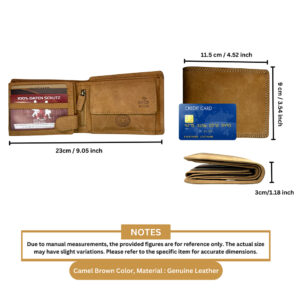 Sleek, secure, and custom—this camel leather wallet features RFID protection and a clever AirTag pocket. Personalized for the perfect birthday or anniversary gift for him. #SmartMensWallet #CamelLeatherStyle #RFIDSafe #AirTagWallet #GiftIdeasForMen #FatherGift2025 #HusbandGiftIdeas #WalletGoals #LuxuryLeatherGoods