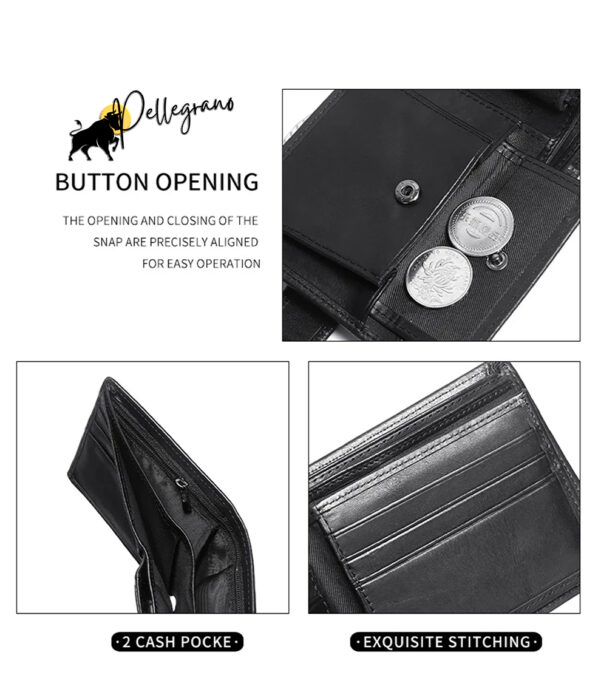 This handcrafted leather wallet is the perfect blend of luxury and durability. Ideal as an anniversary gift, groomsmen present, or Father’s Day gift, this wallet is personalized for a unique touch. Elevate his everyday essentials! 🎩👜 #EngravedWallet #MensLeatherWallet #PersonalizedAccessories #LuxuryGiftForHim