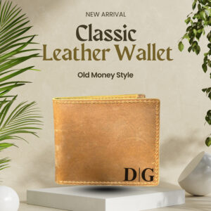 Looking for a luxury gift for him? This personalized bifold wallet in full-grain Italian leather blends vintage charm with modern flair. Handmade with love, built to last. #LuxuryLeatherWallet #VintageItalianDesign #CustomGiftsForMen #BifoldEssentials #GeldbeutelHerren #HandcraftedForHim #EtsyMensGifts