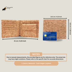 Our Personalized Cork Wallet is sleek, sustainable, and stylish! Compact enough for daily use and perfect for coins, cards, and IDs. A thoughtful vegan gift for any occasion. #EcoFriendlyWallet #VeganGiftIdeas #SustainableLiving #CorkLove #UnisexWallet #CompactCarry #MinimalistAccessories #GiftGreen