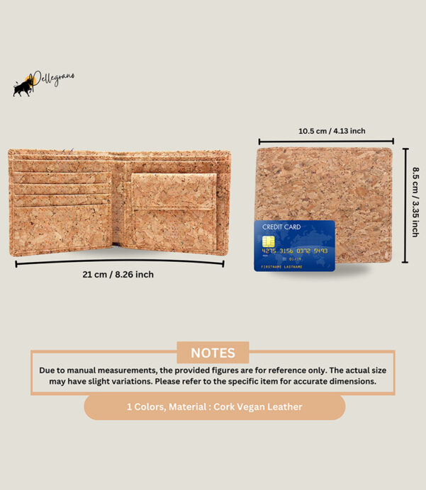 Our Personalized Cork Wallet is sleek, sustainable, and stylish! Compact enough for daily use and perfect for coins, cards, and IDs. A thoughtful vegan gift for any occasion. #EcoFriendlyWallet #VeganGiftIdeas #SustainableLiving #CorkLove #UnisexWallet #CompactCarry #MinimalistAccessories #GiftGreen