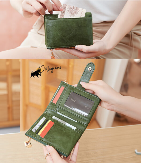 Stay stylish and organized with our Elegant Faux Leather Women’s Trifold Wallet! Featuring a double zipper coin purse and a multi-functional design, it’s the perfect gift for her, mom, or for an anniversary. Cute, practical, and unforgettable! #WomensWallet #GiftForHer #StylishAccessories #FashionGifts #AnniversaryGift #ElegantDesign #TrendingNow #GiftIdeas2025