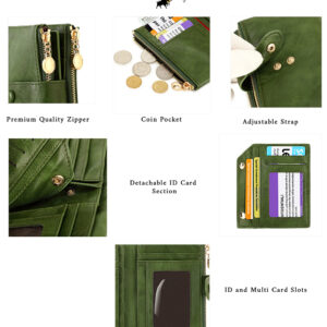 Looking for the perfect gift? Our Elegant Faux Leather Women’s Trifold Wallet has it all – a stylish double zipper coin purse, multi-functional sections, and cute vibes! Perfect for anniversaries or just because! #AnniversaryGoals #GiftShopping #WomensFashionAccessories #TrendyWalletFinds #FauxLeatherGoals #CuteGiftIdeas #GiftForHer #WalletUpgrade