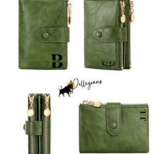 Elegant and practical, this Faux Leather Women’s Trifold Wallet features a double zipper coin purse and organized compartments. A thoughtful and cute gift idea for mom, her, or that special someone! #GiftForWomen #FashionWallet #WomensAccessories #AnniversarySurprise #FauxLeatherLuxury #EverydayEssentials #StylishGift #TrendingAccessories