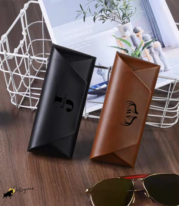 Upgrade their eyewear game with our Personalized Faux Leather Sunglasses Case! A mix of modern design and vintage charm, perfect for stylish birthdays, anniversaries, and Christmas gifts. #GiftsWithStyle #EyewearAddict #HolidayGiftGuide #LuxuryFinds #FauxLeatherChic #PersonalizedEssentials #ModernAccessories #GiftTrends