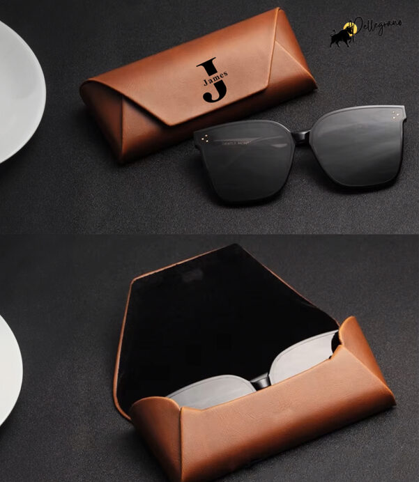 Gift elegance with our Personalized Faux Leather Sunglasses Case! Vintage charm meets modern design—ideal for birthdays, anniversaries, or Christmas. A perfect stylish accessory for him and her. #LuxuryAccessories #SunglassesCase #GiftGuide #VintageModern #FauxLeatherLove #GiftingSeason #PersonalizedStyle #HolidayReady