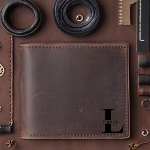Our Personalized Crazy Horse Wallet is rugged yet refined. Full grain leather, RFID-blocking technology, and a handy coin purse make it a perfect gift for Christmas or any special occasion. #VintageStyle #LuxuryLeather #CustomWallet #RFIDProtection #MensGiftGuide #WalletForHim #CrazyHorseVintage #GiftsThatMatter
