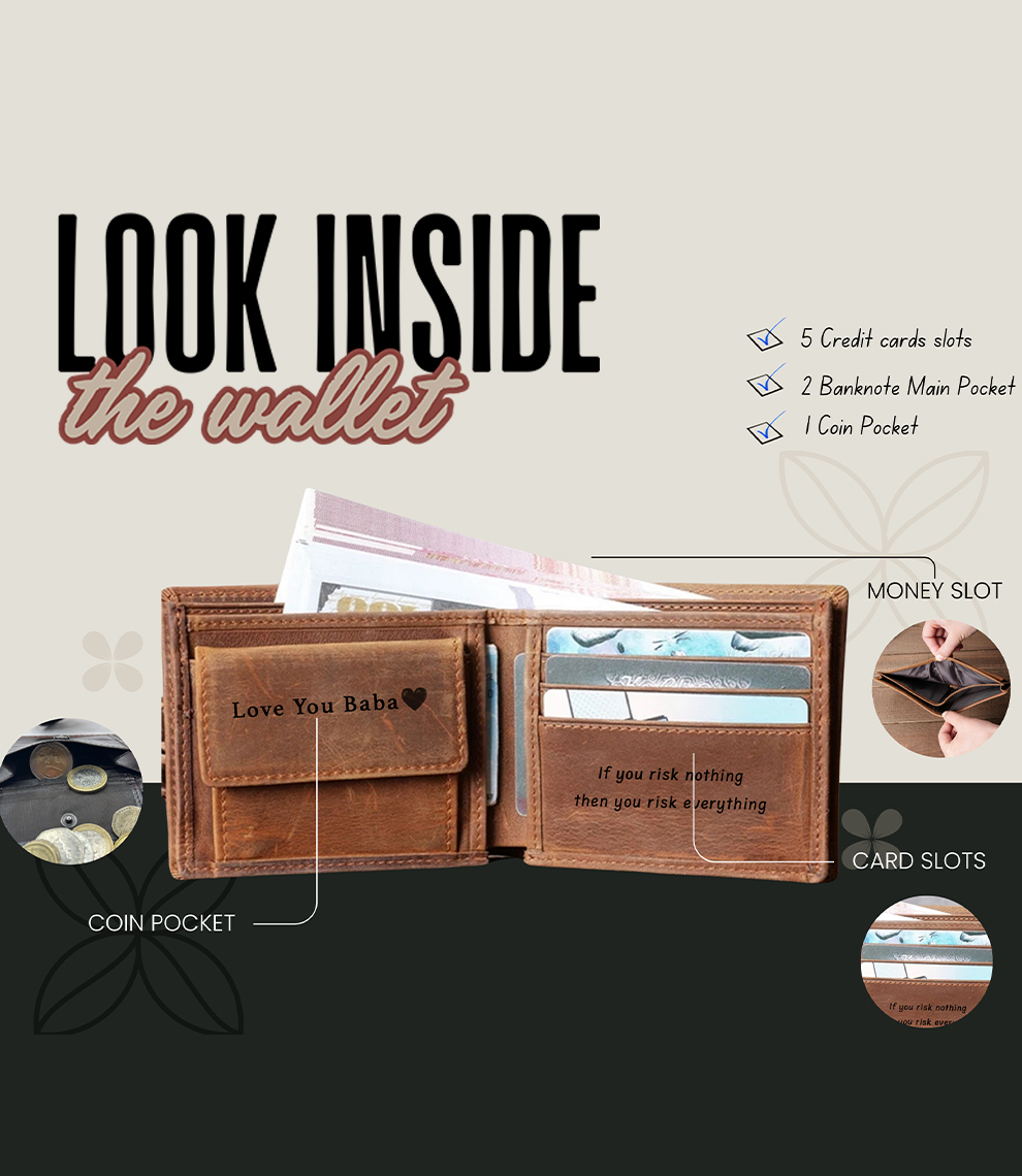 Crafted from rugged full grain Crazy Horse leather, this Personalized Wallet features RFID protection, a coin purse, and card slots. A perfect custom gift for the holidays! #HandmadeWallet #RFIDSafe #ChristmasGifts #LeatherCraft #PersonalizedGift #MensAccessories #FullGrainLuxury #CrazyHorseWallet