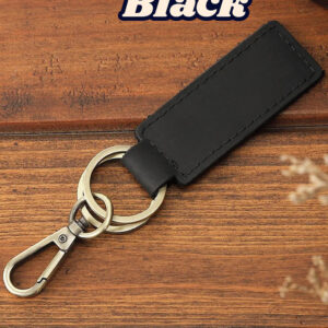 Personalize your carry with our Crazy Horse Leather Keychain, crafted by hand and engraved with your choice of message. Durable cowhide in 5 classic colors makes it a standout gift. #CustomCraft #EngravedAccessories #UnisexStyle #LeatherFever #CrazyHorseLeatherGoods #GiftIdeas #HandcraftedGift #KeychainAddict