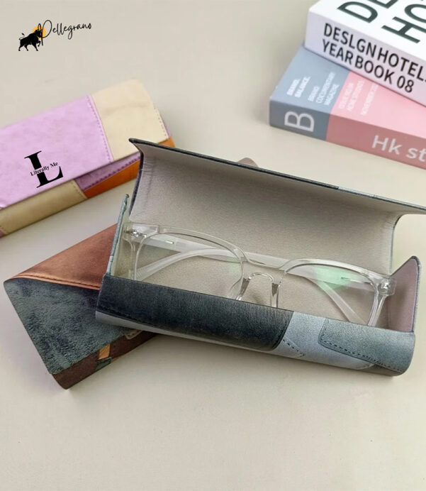 This Personalized Vegan Leather Eyeglass Case is designed for sleek functionality. Matte finish, custom name engraving—perfect for birthdays, Christmas, and beyond! #EcoFriendlyLiving #PersonalizedSurprise #StylishProtection #VeganAccessories2025 #HolidayGifting #CustomNameCase #SunglassesHolder #GiftForLovedOnes