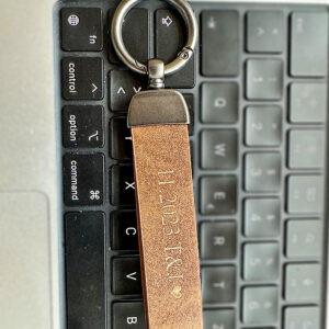 Our handmade leather keychain is the ultimate custom gift! Engrave it with a name or birthdate – perfect for car lovers, birthdays, anniversaries, or just because. #CustomLeatherKeychain #PersonalizedGiftIdeas #CarAccessories #ForHimAndHer #CustomMade #HandcraftedGift #UniqueFinds #SmallBusinessLove #LeatherLove #BirthdayGiftIdea #EngravedWithLove