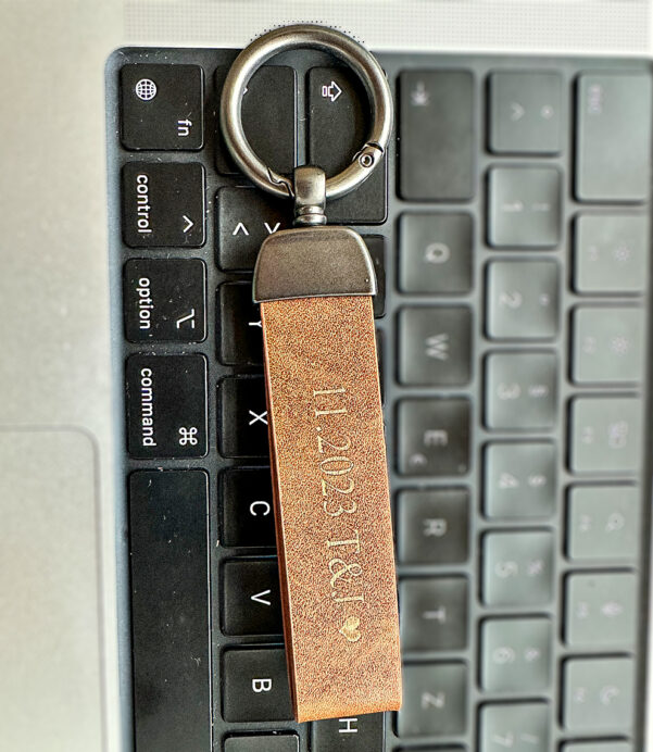 Our handmade leather keychain is the ultimate custom gift! Engrave it with a name or birthdate – perfect for car lovers, birthdays, anniversaries, or just because. #CustomLeatherKeychain #PersonalizedGiftIdeas #CarAccessories #ForHimAndHer #CustomMade #HandcraftedGift #UniqueFinds #SmallBusinessLove #LeatherLove #BirthdayGiftIdea #EngravedWithLove