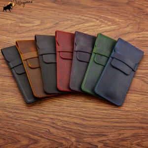 Crafted from premium horse leather, this handmade pencil case is a stylish way to protect your favorite pen or pencil. Personalized for a unique touch—ideal for students, artists, or professionals. #LeatherPencilCase #PenSleeve #HandmadeGift #HorseLeather #StationeryAddict #Lederetui #CustomGiftIdeas #BackToSchoolStyle #ArtistGear #PersonalizedAccessories
