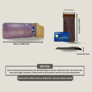 Add a touch of class to your stationery collection. This horse leather pencil case is handmade and engraved for a personal flair—perfect for professionals and students alike. #LuxuryPenSleeve #PersonalizedCase #LederetuiFürAlle #GenuineHorseLeather #OfficeGiftIdeas #SchoolSuppliesUpgrade #HandmadeStationery