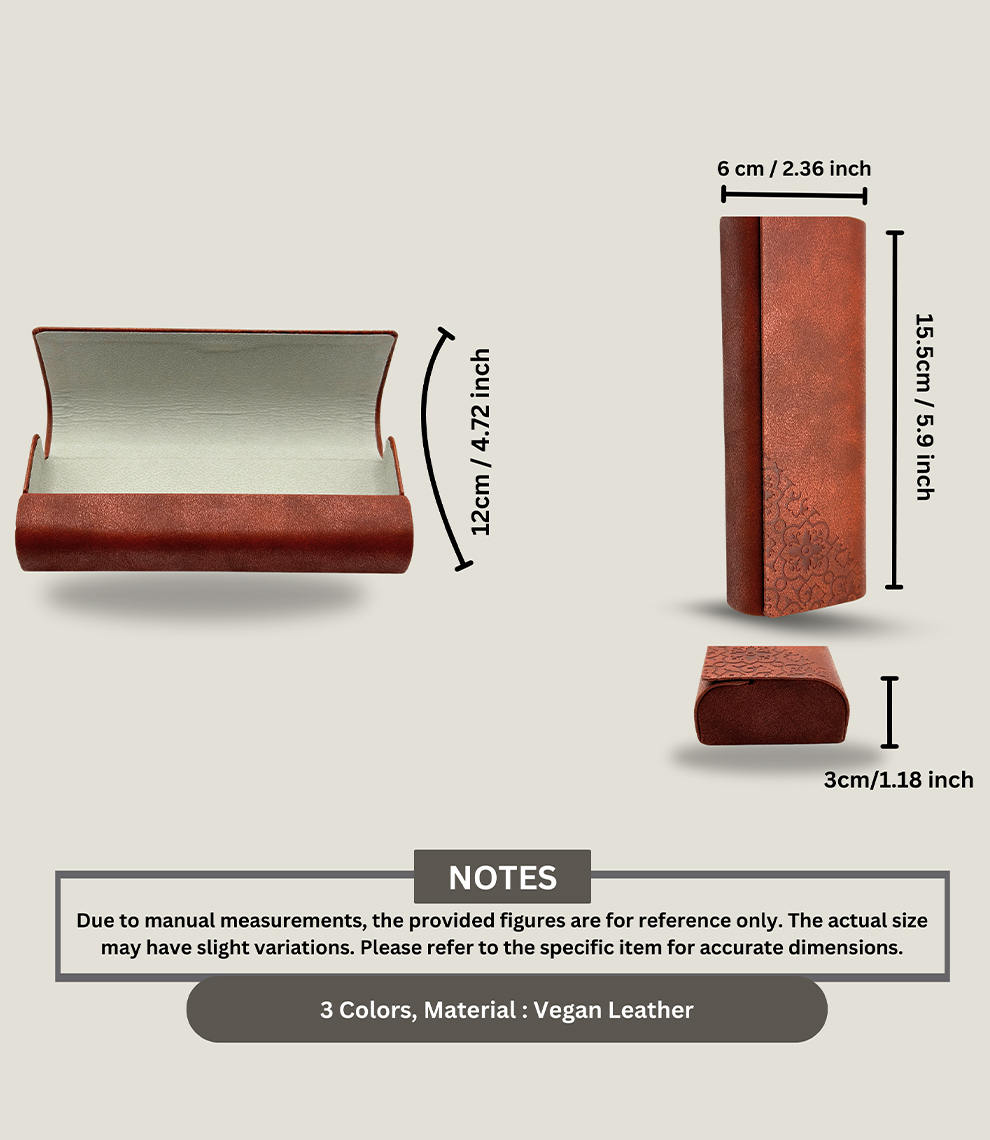 Practical meets personal! Our Foldable Vegan Leather Glasses Case is the perfect mix of eco-chic and everyday function. Customize it for birthdays, anniversaries, or special surprises. #PersonalizedGifts #FoldableCase #EcoChicStyle #VeganFashion #StylishEyewear #EyewearCase #BirthdayGift #TrendingGifts2025
