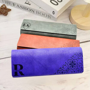 Foldable, durable, and fully customizable! This Vegan Leather Glasses Case makes a perfect, practical gift for any eyewear lover. Celebrate special days with something unique and stylish. #CustomGifts #EyewearCase #SustainableLiving #GiftIdeas2025 #VeganAccessories #FoldableEyewear #PersonalizedGifts #StylishGifting