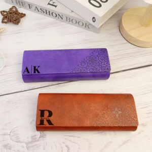 Keep your eyewear safe with our Personalized Foldable Glasses Case! Crafted from vegan leather with trendy patterns, it's a stylish and thoughtful gift for birthdays and special occasions. #PersonalizedGift #EyewearAccessories #VeganFashion #FoldableDesign #GiftForHim #GiftForHer #EcoChic #CustomEyewearCase