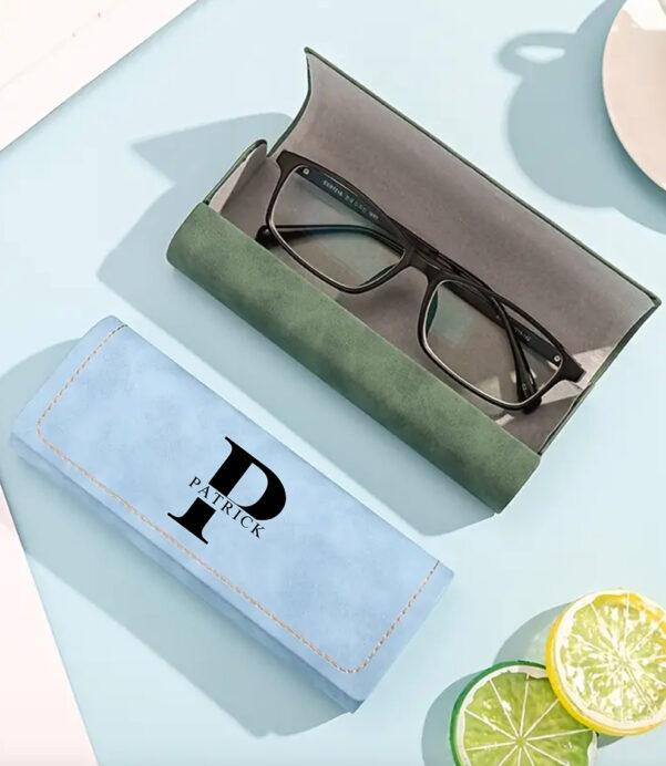 Stylish, foldable, and eco-friendly—this Classic Vegan Leather Glasses Case is fully customizable and makes a thoughtful gift for birthdays, Christmas, or any special day. #EcoFriendlyLiving #PersonalizedLuxury #GlassesCaseGoals #GiftGuideForHer #GiftGuideForHim #CustomizableGifts #VeganCraftsmanship #MinimalistLuxury