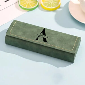 Modern function meets vintage flair with our Personalized Vegan Leather Glasses Case. A customizable, eco-friendly gift idea for any special occasion, from birthdays to Christmas. #EyewearGoals #VeganLeatherGoods #CustomizableGift #ChristmasReady #SustainableGifts #VintageAesthetic #ModernMinimalism #GiftIdeas2025