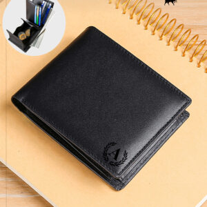 Stay sharp and secure with the Personalized Minimalist Leather Wallet for Men. Professional trifold design, RFID blocking, and coin pocket make it the perfect daily wallet and a meaningful gift. #MensFashionEssentials #StylishWallets #SecureAndStylish #GiftsForDad #RFIDTrends #LeatherEssentials #MinimalistMen #TrendingGifts