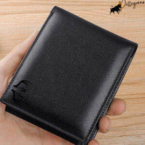 Upgrade his everyday carry with our Personalized Minimalist Leather Wallet for Men. Featuring a professional trifold design, coin pocket, and RFID blocking for security, it's a thoughtful gift for Dad, Father, or Him. #MensWallet #PersonalizedGift #RFIDBlocking #MinimalistStyle #GiftForHim #GiftForDad #LeatherEssentials #TrendingNow