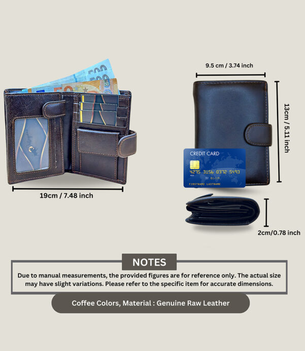 Looking for a stylish, secure wallet? Our Personalized Oily Leather Trifold Wallet is crafted from 100% premium leather with RFID-blocking tech. Ideal for men or women who value quality. Makes a heartfelt gift for any occasion. #GiftForHim #GiftForHer #TrifoldWallet #RFIDBlocking #LeatherWallet #MensStyle #VintageLeather #CustomGifts