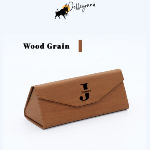 Our Personalized Wood Grain Foldable Glasses Case blends vegan leather sophistication with functional foldability. A thoughtful, eco-conscious gift for every occasion! #WoodGrainDesign #EcoLuxury #FoldableEyewearCase #PersonalizedGiftIdeas #StylishGifts #AnniversaryGift #BirthdaySurprise #VeganChic