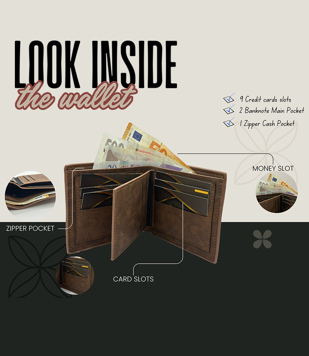 Slim, stylish, and sustainable—this Personalized Vegan Leather Wallet is built for modern men who appreciate vintage style and eco-conscious living. Ideal for Xmas gifting! #EcoLuxury #MensWallet2025 #RetroStyle #SlimWallet #ChristmasGifts #VeganFashion #SustainableLiving #GiftIdeasForHim