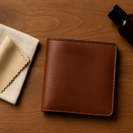 leather care guide customized wallet maintenance personalized leather accessory care Pellegrano leather products luxury leather wallet cleaning caring for leather keychains and pen cases